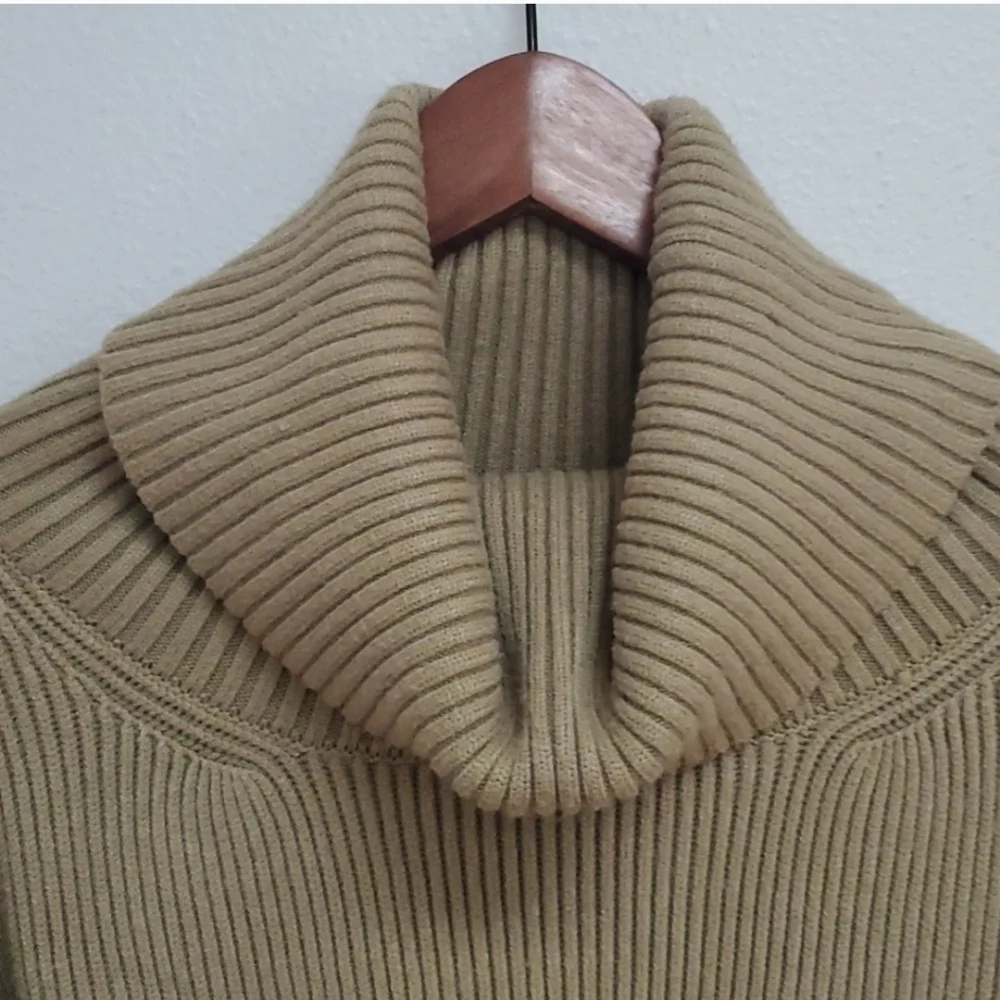 Roolee thick rib knit turtleneck sweater